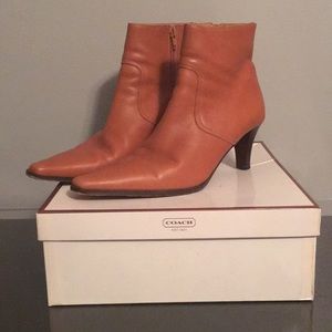 Coach Luggage Color Booties